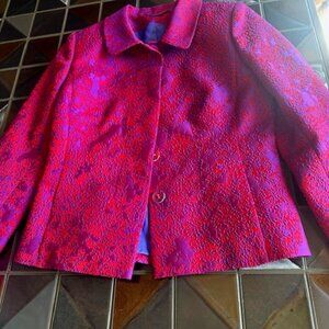 Gorgeous jacket, fuchsia color, size Small
